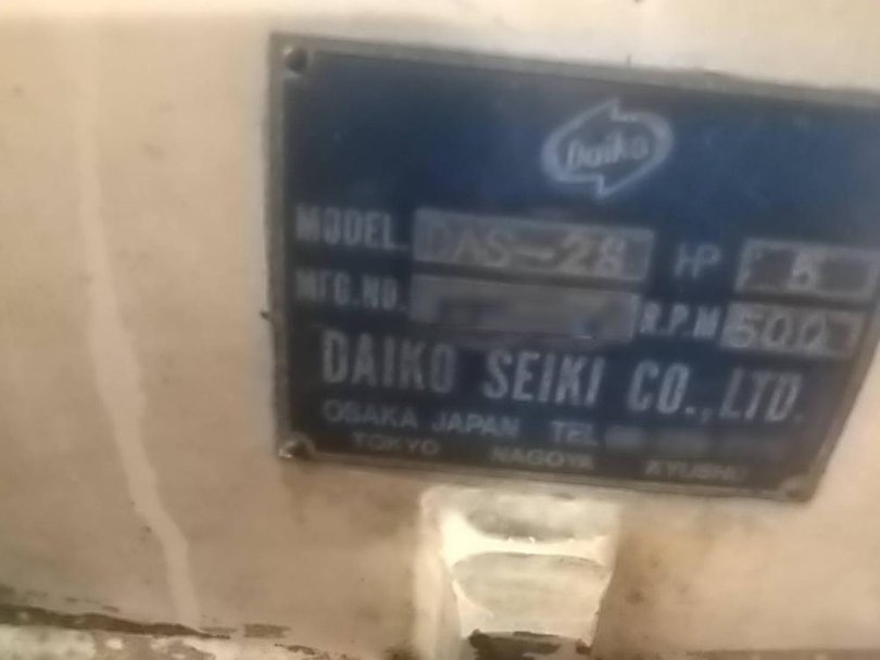 ダイコー精機製粉砕機 DAS-28の詳細画像｜1枚目