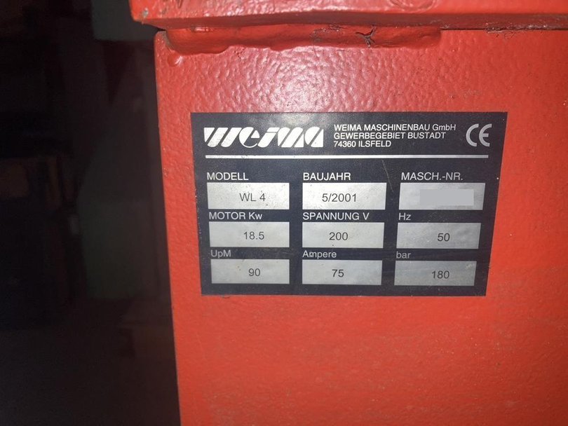 WEIMA製粉砕機の詳細画像|1枚目