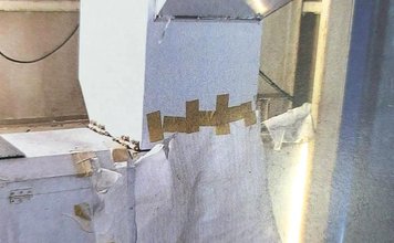 中古の森田精機製粉砕機の写真