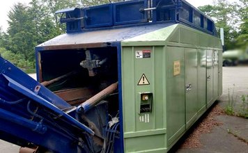 中古の御池鐵工所製破砕機 AMB633の写真